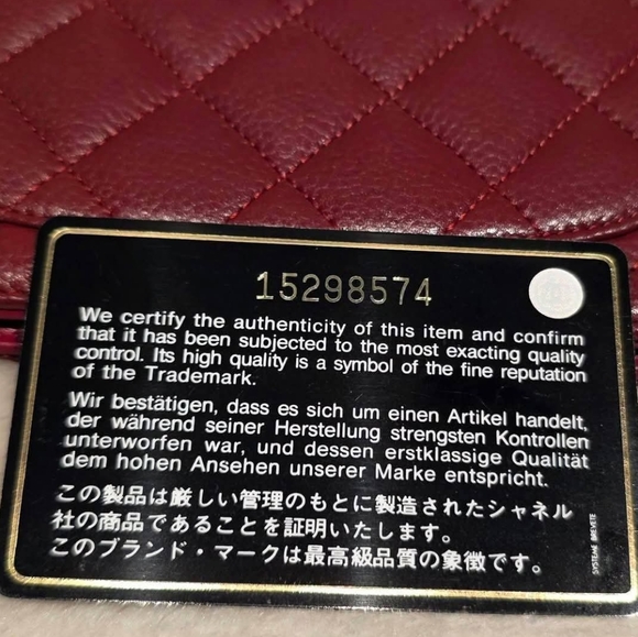 Authentic Chanel Quilted Caviar Long Flap Wallet - Silver Hardware - Picture 4 of 16